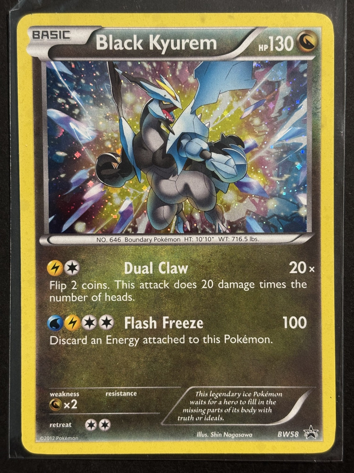 Black Kyurem - Promo Black and White Promos BW58 LP