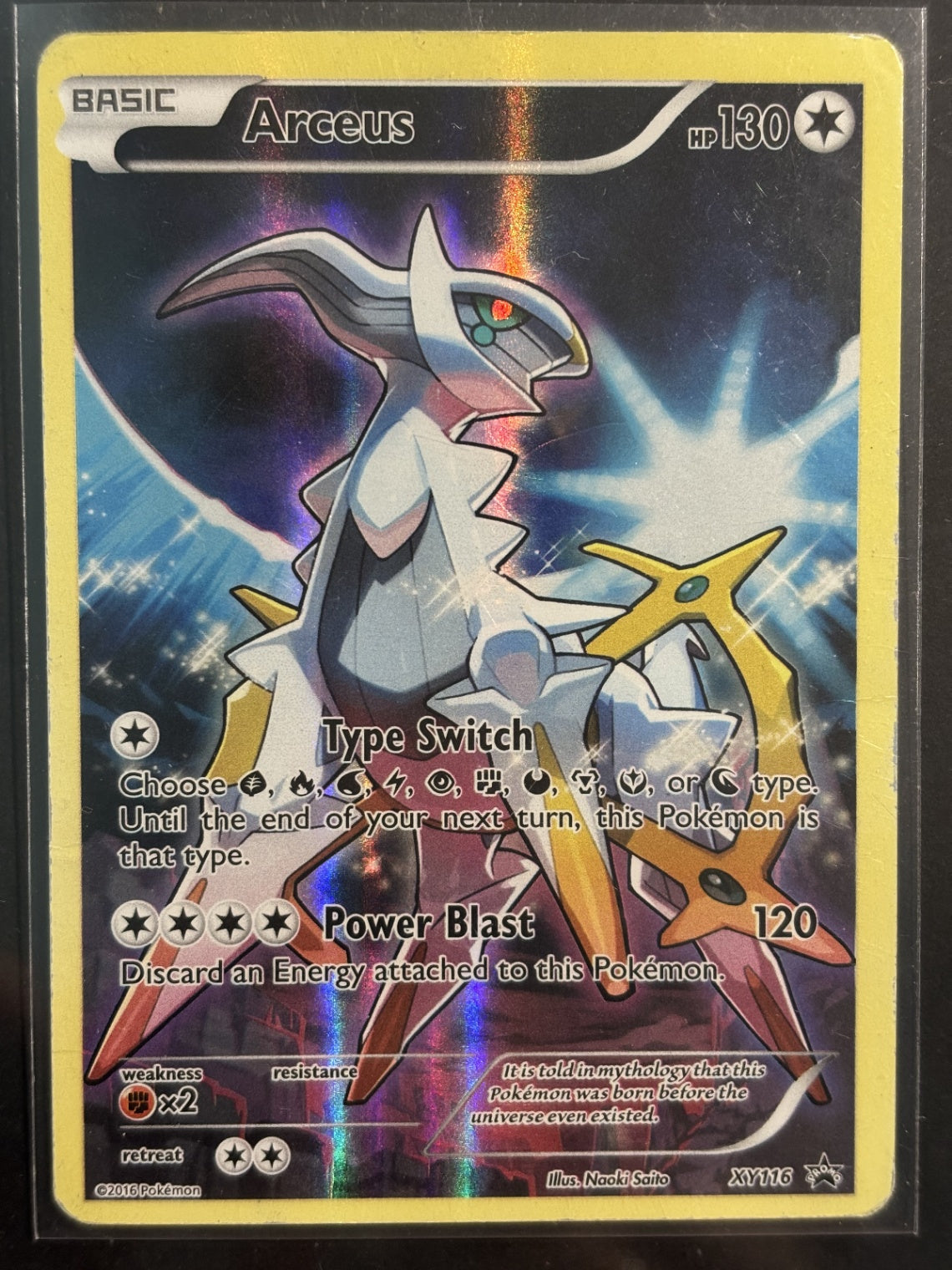 Arceus Promo XY Promos XY116 HP